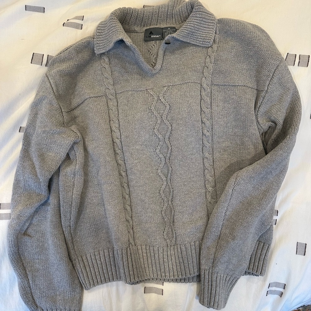 Vintage collared sweater